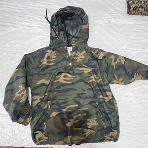 Forever 21 Camo Windbreaker